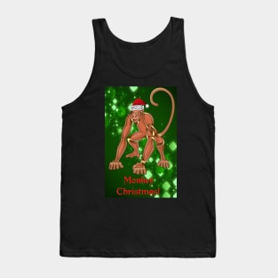 Monkey Christmas Tank Top